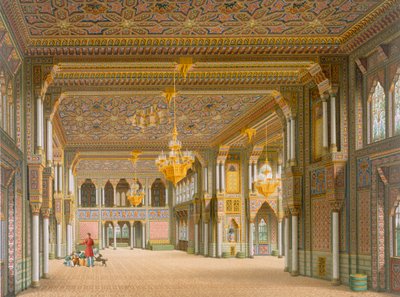 Design for the Interior of Wilhelma by Karl Ludwig Wilhelm Zanth